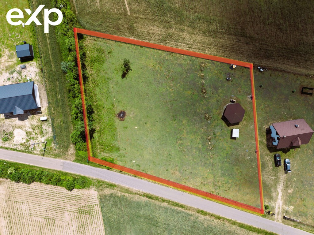 DZIAŁKA BUDOWLANA 3374 m² | MPZP + WZ | ASFALT - Widok 2