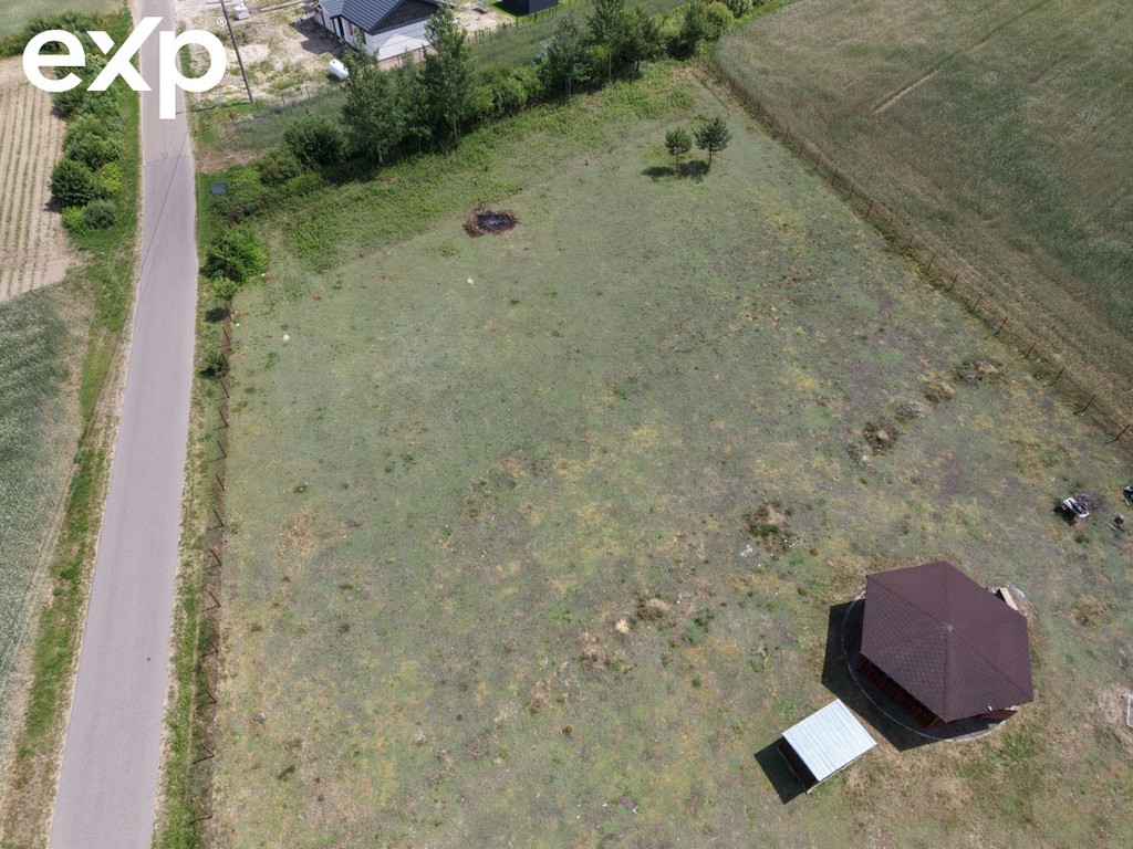 DZIAŁKA BUDOWLANA 3374 m² | MPZP + WZ | ASFALT - Widok 3