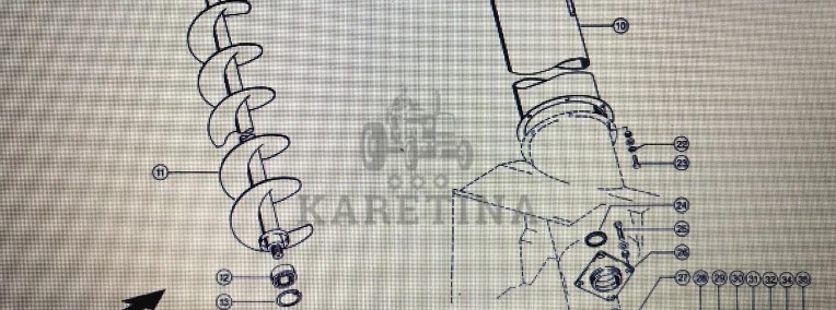 00 0735 898 0/wałek podajnika zboźowego/Lexion 580 670-640 530-510 460 750-730-1