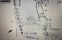 00 0735 898 0/wałek podajnika zboźowego/Lexion 580 670-640 530-510 460 750-730