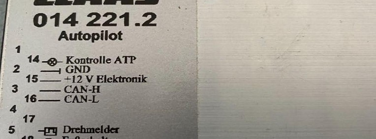 Claas AutoPilot Moduł 014 221.2-1