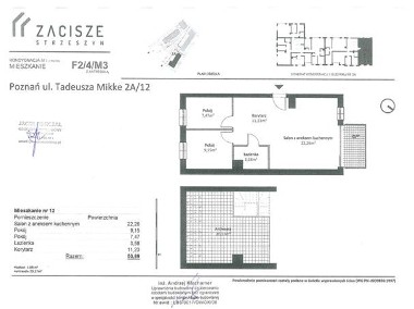 Mieszkanie Poznań Strzeszyn, ul. Tadeusza Mikke-1