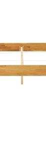 vidaXL Rama łóżka z litego drewna dębowego, 160 x 200 cm 288480-4