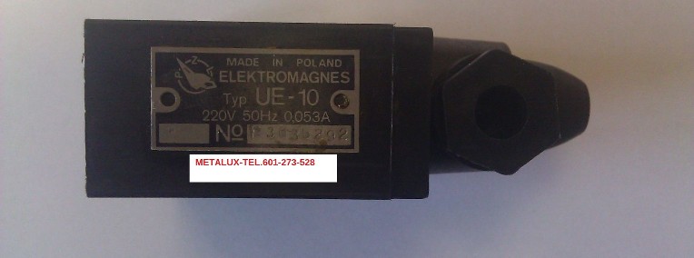 UE-10 220V elektromagnes zaworu Łucznik Radom -1