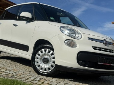 Fiat 500L 1.4 Benz. 95KM z Niemiec - Tempomat, Czujniki park., Opony wielosezo-1