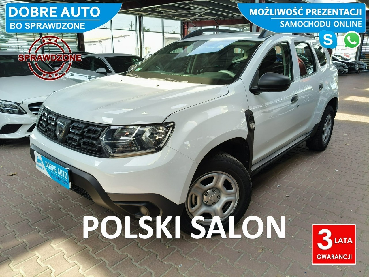 Dacia Duster I 1.5 114KM, 4x4, I Właściciel, 30 tyś km, FV 23%