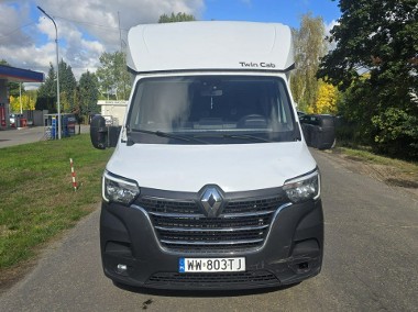Renault Master Twin Cab 2023r Pali Jeździ Skrzyniowy Vat 23-1