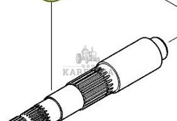 CLAAS Orbis 450 Wałek Podajnika Zbożowego Przekładni Przekładnia CZĘŚCI 0001502770 00 0150 277 0