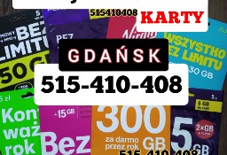 GDAŃSK ZAREJESTROWANE KARTY SIM / REJESTRACJA KART / CZESKIE STARTERY ANONIM 