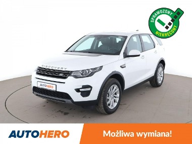 Land Rover Discovery Sport 4x4, automat, skóra, navi, bi-xenon, klima auto, czujniki park-1