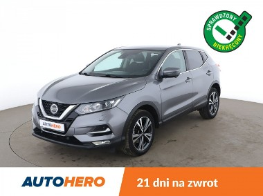 Nissan Qashqai II lift, navi, kamera 360, klima auto, grzane fotele, czujniki parkowan-1