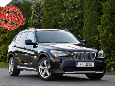 BMW X1 I (E84) 2.0d(143KM)*Welur*Klimatronik*Reling*Parktronik*I Wł*Alu17"ASO-1