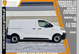 Citroen Jumpy Gwarancja, Wersja M, nawigacja, klima, tempomat, kamera cofania ,hak