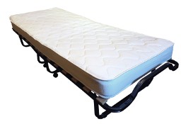 Łóżko typu dostawka hotelowa 200 x 80 LUXOR 80 z materacem 13 cm grubości