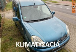 Renault Kangoo I Klimatyzacja sprawna, alufelgi, 2* drzwi suwane, przebieg gwarant.