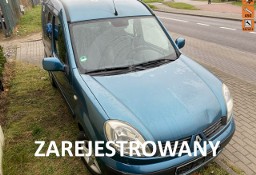 Renault Kangoo I Klimatyzacja sprawna, alufelgi, 2* drzwi suwane, przebieg gwar, zare