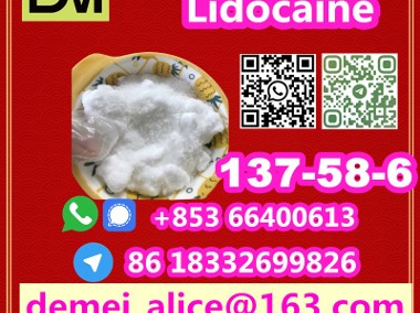  Manufacturer Supply Raw Material CAS 137-58-6 Lidocaine-1