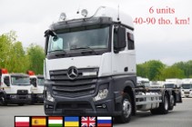 Mercedes-Benz Actros 2540 6×2 / 80 tys.km!/ Kabina 5 siedzeń!/ BDF/ 6 szt_252860