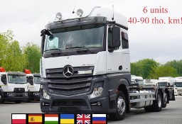Mercedes-Benz Actros 2540 6×2 / 80 tys.km!/ Kabina 5 siedzeń!/ BDF/ 6 szt_252860