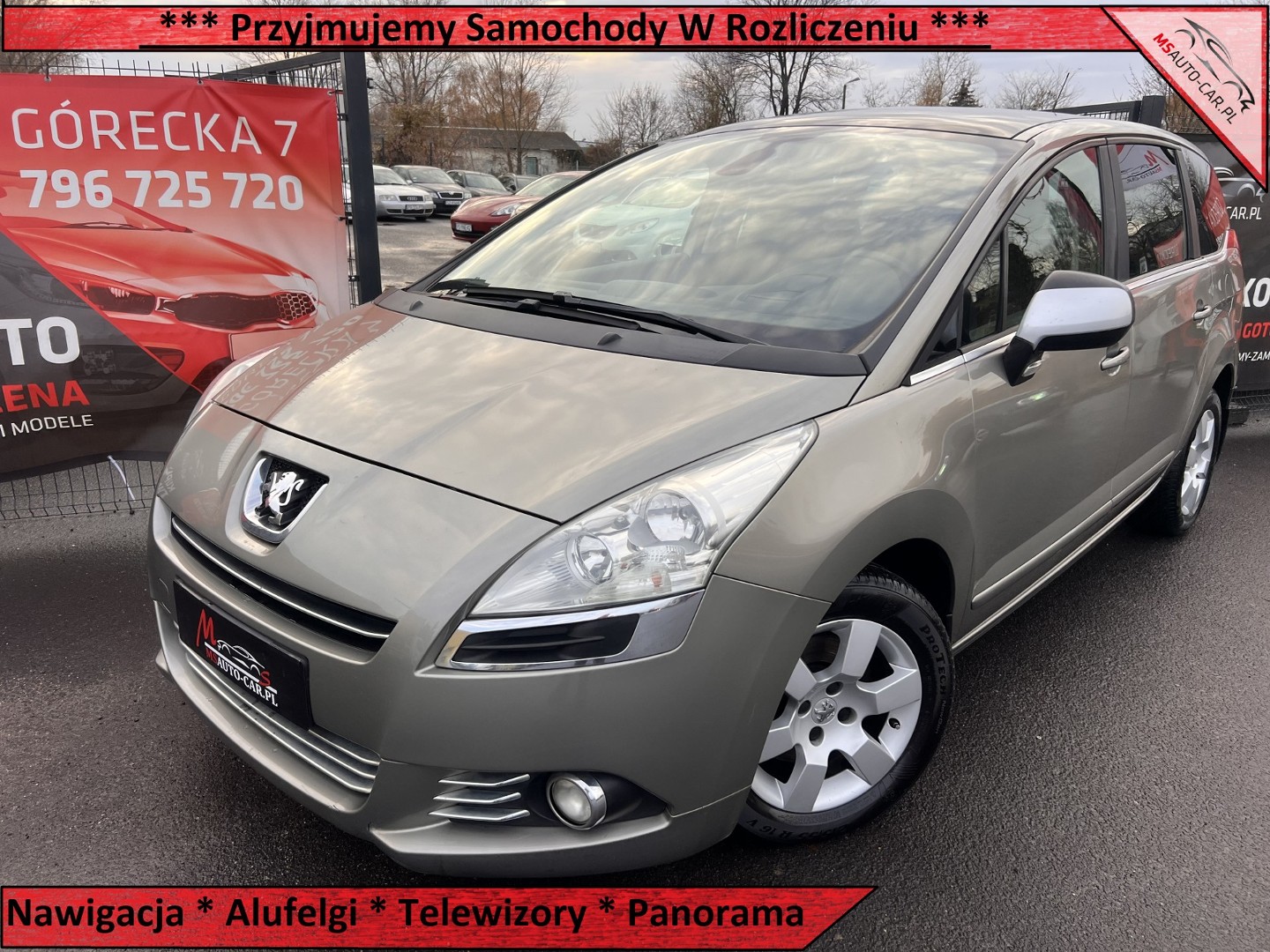 Peugeot 5008 I Peugeot 5008* Navi* Head Up * Panorama Dach * Czujniki* Isofix