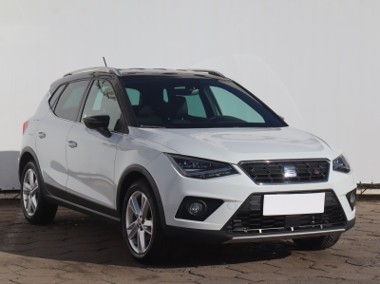 SEAT Arona , Salon Polska, Automat, Skóra, Navi, Klimatronic, Tempomat,-1