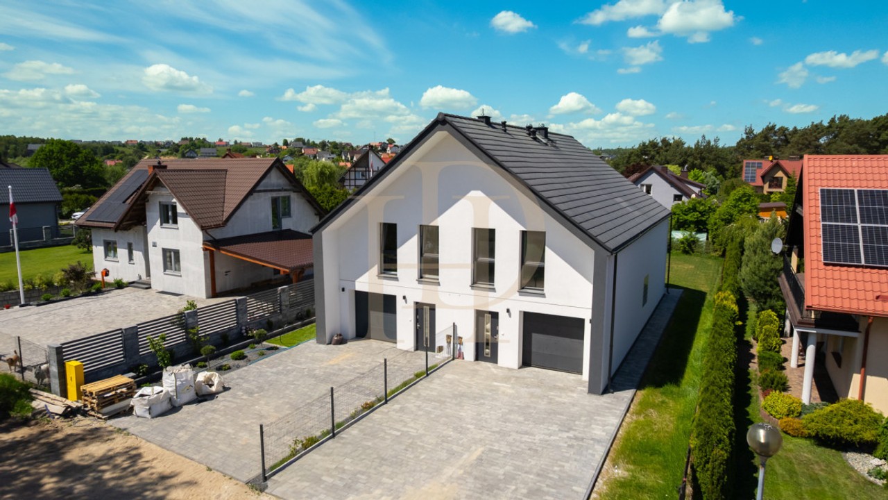 NOWOCZESNY DOM Z PRYWATNYM OGRODEM I GARAŻEM - Widok 2