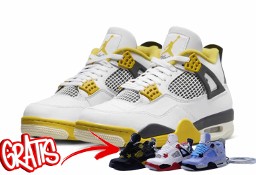 Nike AIR JORDAN 4 Vivid Sulfur / AQ9129–101