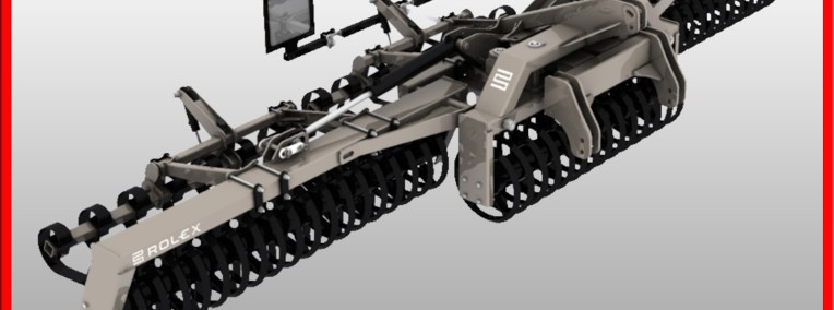 Wał uprawowy nożowy Cutter Front hydraulicznie składany Rol-Ex-1