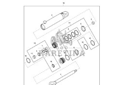 John Deere 9470RX - Pręt AH220679 (Kierowanie)