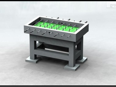 Stół betonowy zewnętrzny piłkarzyki na plac zabaw-1