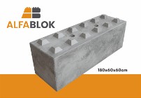 Bloki betonowe mur oporowy LEGO klocki klocek big block bloczki blok