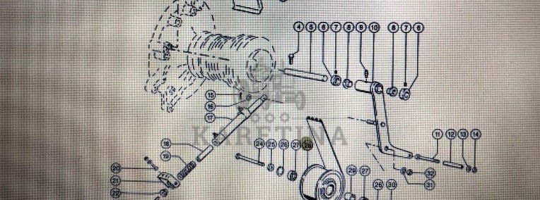 Rolka napinacza Claas Mega 370-340 Nr kat. 000 629 006 2 Nr kat. 000 629 006 2-1