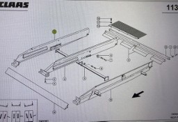 Ściana Sita Claas Mega 370-340 Nr kat. części prawa 000 542 208 0