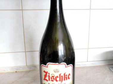 BUTELKA od piwa ZISCHKE Kellerbier Germany, poj. 3,0 l. Zapięcie krachla - pałąk-1