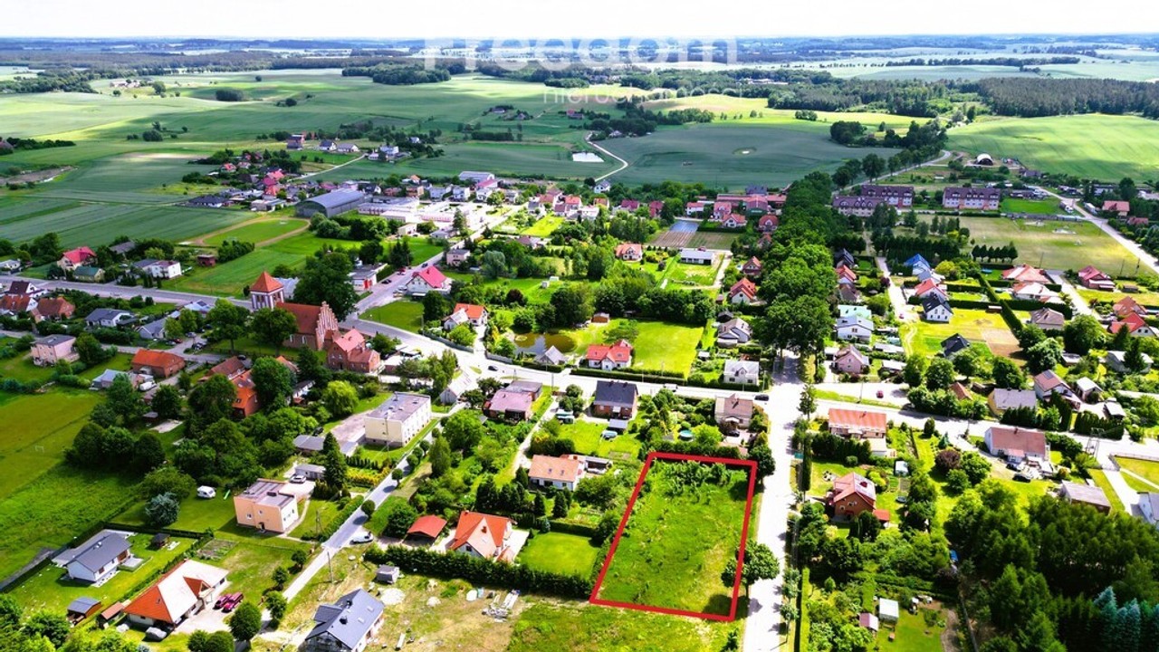 działka budowlana 21 arów - Rakowiec k.Kwidzyna - Widok 2