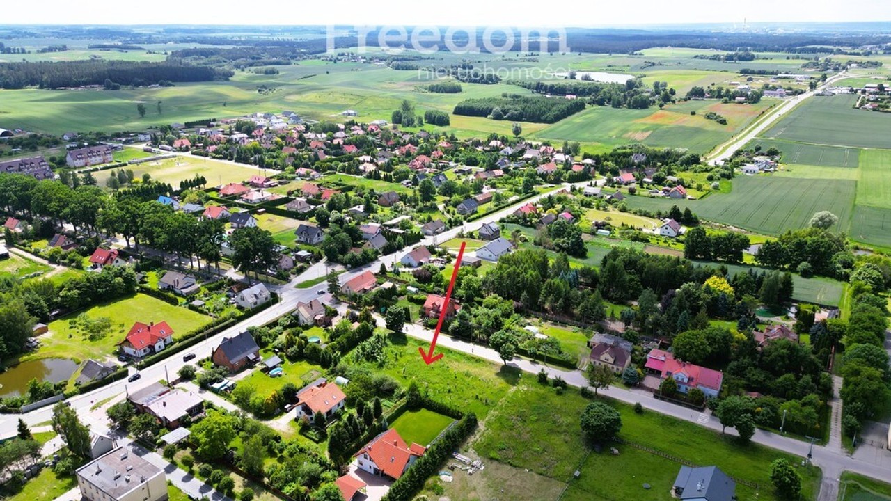 działka budowlana 21 arów - Rakowiec k.Kwidzyna - Widok 3