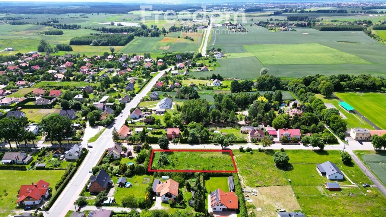 działka budowlana 21 arów - Rakowiec k.Kwidzyna - Widok 4