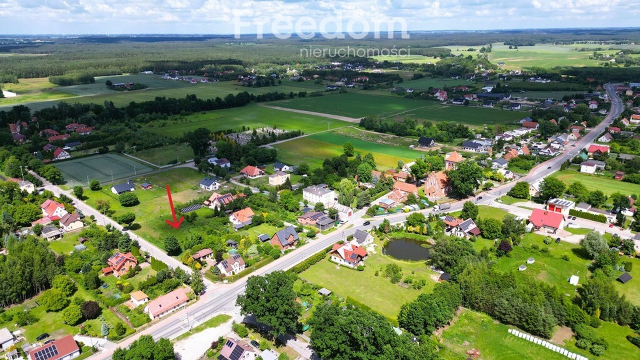 działka budowlana 21 arów - Rakowiec k.Kwidzyna - Widok 6