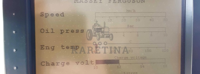 Massey Fergusson MF 30 32 - Datavision Fieldstar Monitor Terminal D28981672-1