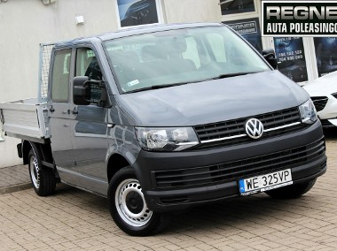 Volkswagen Transporter SalonPL FV23% ASO Mały Przebieg Doka Skrzynia 2.0TSI 150KM Gwarancja-1