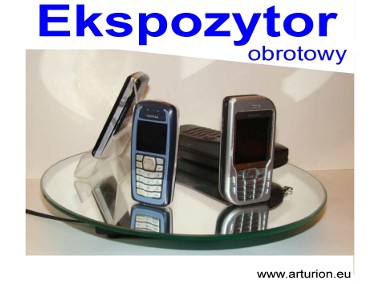 EKSPOZYTOR - Kawalet - OBROTNICA FOTO 3D - do 5 kg - regulacje w obudowie mech.-1