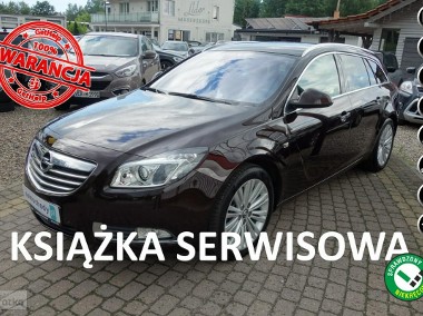 Opel Insignia I 2.0CDTI 160KM Książka Serwis Pół Skóry Nawigacja el.Klapa Zadbany!-1