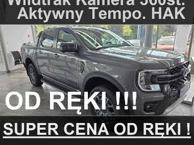 Ford Ranger III Wildtrak 205KM 4x4 Roleta elektr. Kamera 360 Hak 2496 zł Od ręki !-1