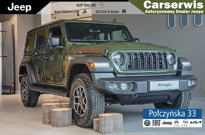 Jeep Wrangler III [JK] Rubicon ICE 2.0 Turbo 272 KM ATX 4WD |Zielony Militarny|MY25