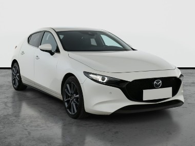 Mazda 3 IV Salon Polska, Serwis ASO, Automat, Skóra, Navi, Klimatronic,-1