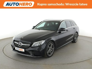 Mercedes-Benz Klasa C W205 automat skóra/alcantara full LED navi kamery klima auto grzane fotel-1