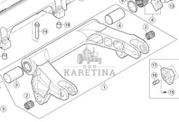 Claas Axion 870 Ramię Podnoszące 6005029467 60 0502 946 7