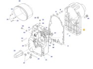 Fendt 414 Vario - przedni WOM - obudowa 716150200021