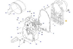 Fendt 414 Vario - przedni WOM - obudowa 716150200021