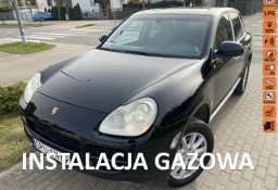 Porsche Cayenne I 4,5 LPG 340KM, bi ksenony,skóry,nawigacja,prawie nowa instalacja LPG